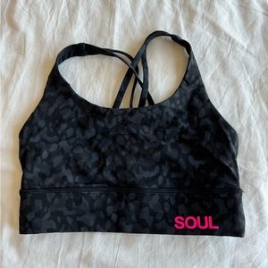 Lululemon x Soulcycle energy long line bra